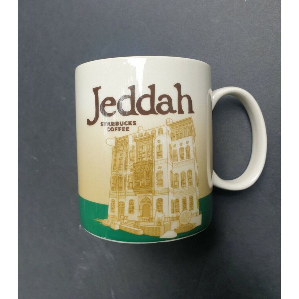 Starbucks Coffee Mug Jeddah Saudi Arabia Cup